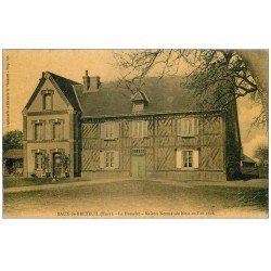 carte postale ancienne 27 BAUX-DE-BRETEUIL. Maison Normande le Hamelet
