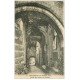 carte postale ancienne 27 BEAUMONT-LE-ROGER. Abbaye Ruines et Entrée