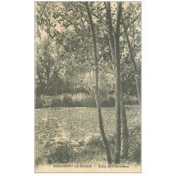 carte postale ancienne 27 BEAUMONT-LE-ROGER. Etang de Chantereine