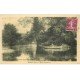 carte postale ancienne 27 BERNAY. Charentonne Rameur sur barque 1932