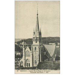 carte postale ancienne 27 BERNAY. Eglise Notre-Dame de Couture 12