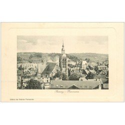carte postale ancienne 27 BERNAY. Vue panoramique 1914