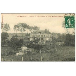 carte postale ancienne 27 BERTHENONVILLE. Moulin du Fayel 1912