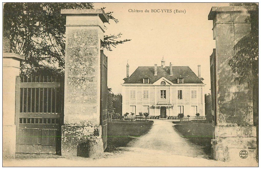 carte postale ancienne 27 BOC-YVES. Le Château