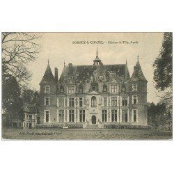 carte postale ancienne 27 BOISSEY-LE-CHATEL. Château Tilly-du-Boulay 1917