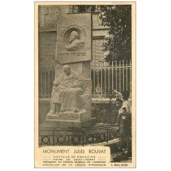 carte postale ancienne 07 SAINT-PERAY. Monument Jules Bouvat Docteur et Maire (défauts)...