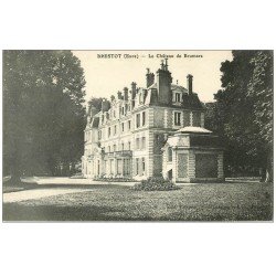 carte postale ancienne 27 BRESTOT. Château de Brumare 1913