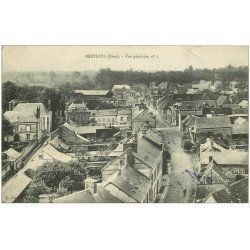 carte postale ancienne 27 BRETEUIL. Vue générale n° 1 1908