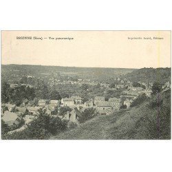 carte postale ancienne 27 BRIONNE. Vue panoramique 1909