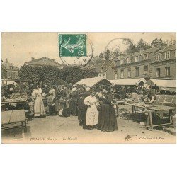 27 BROGLIE. Le Marché vers 1909