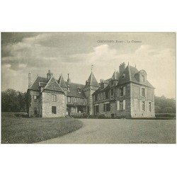 carte postale ancienne 27 CERNIERES. Le Château