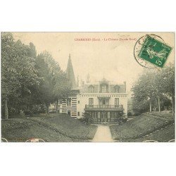carte postale ancienne 27 CHAMBINES. Le Château 1913