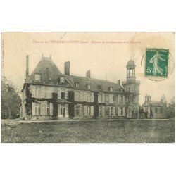 carte postale ancienne 27 CHATEAU DE BOISDENEMETZ ET CHAPELLE. 1910