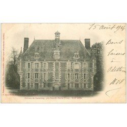 carte postale ancienne 27 CHATEAU DE CANTELOUP. Pont-Saint-Pierre 1904
