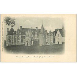 carte postale ancienne 27 CHATEAU DE CHAMBRAY. Canton Damville