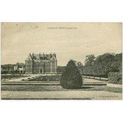 carte postale ancienne 27 CHATEAU DE CONDE 1922