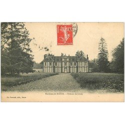carte postale ancienne 27 CHATEAU DE JERSEY. Près Saint-André 1911