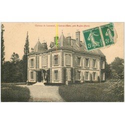 carte postale ancienne 27 CHATEAU DU LESMEVAL. Chéronvilliers 1914