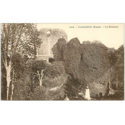 carte postale ancienne 27 CONCHES. Le Donjon 999