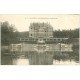 carte postale ancienne 27 CONDE-SUR-ITON. Château 1907 et Rameur