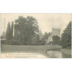 carte postale ancienne 27 CONDE-SUR-ITON. Château 2 bis