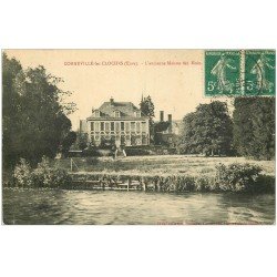 carte postale ancienne 27 CORNEVILLE-LES-CLOCHES. Maison des Moines 1911