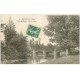 carte postale ancienne 27 DAMVILLE. Pont de Pierre sur l'Iton 1913