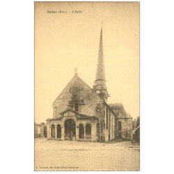 carte postale ancienne 27 DANGU. L'Eglise