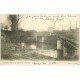 carte postale ancienne 27 DANGU. Les Deux Ponts près de la Gare 1906