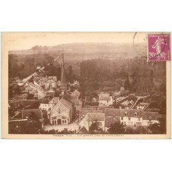 carte postale ancienne 27 DANGU. Vue générale du Village vers 1935