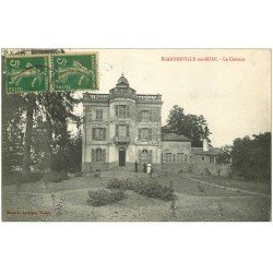 carte postale ancienne 27 ECARDENVILLE-SUR-EURE. Le Château animation