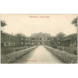 carte postale ancienne 27 ECOUIS. Ancien Collège