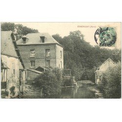 carte postale ancienne 27 ETREPAGNY. Le Moulin 1907...