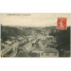 carte postale ancienne 27 ETREPAGNY. Vue 1911