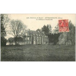 carte postale ancienne 27 ETURQUERAYE. Château d'Amfreville 1931