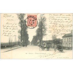 carte postale ancienne 27 EVREUX. Avenue de Cambolle 1903