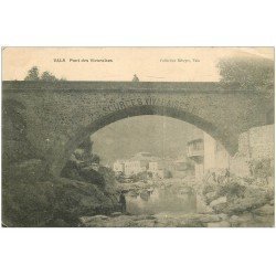 carte postale ancienne 07 VALS-LES-BAINS. Pont des Vivaraises 1905