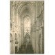 carte postale ancienne 27 EVREUX. Cathédrale intérieur vers 1900