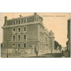 carte postale ancienne 27 EVREUX. Gendarmerie 1914