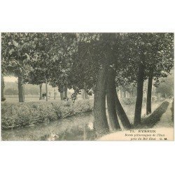 carte postale ancienne 27 EVREUX. Iton Bel Ebat 1914