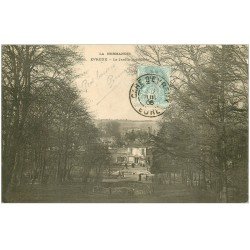 carte postale ancienne 27 EVREUX. Jardin Botanique 1906