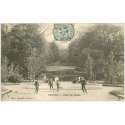 carte postale ancienne 27 EVREUX. Jardin des Plantes 1905