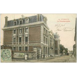 carte postale ancienne 27 EVREUX. La Gendarmerie 1906