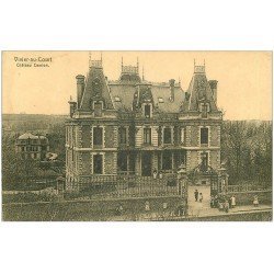 carte postale ancienne 07 VIVIER-AU-COURT. Château Camion bien animé