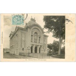 carte postale ancienne 27 EVREUX. Le Théâtre 1904