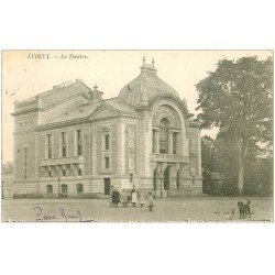 carte postale ancienne 27 EVREUX. Le Théâtre 1905