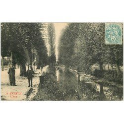 carte postale ancienne 27 EVREUX. L'Iton 1907
