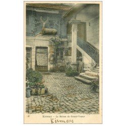 carte postale ancienne 27 EVREUX. Maison du Grand Veneur