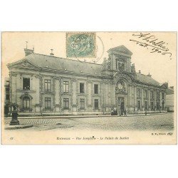 carte postale ancienne 27 EVREUX. Palais de Justice 1906