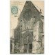 carte postale ancienne 08 AMAGNE. Eglise 1907 façade